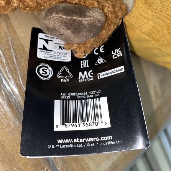 Star Wars Plush 8-in WICKET Stuffed Animal - Disney Ages 3+ Brand New - Picture 11 of 12
